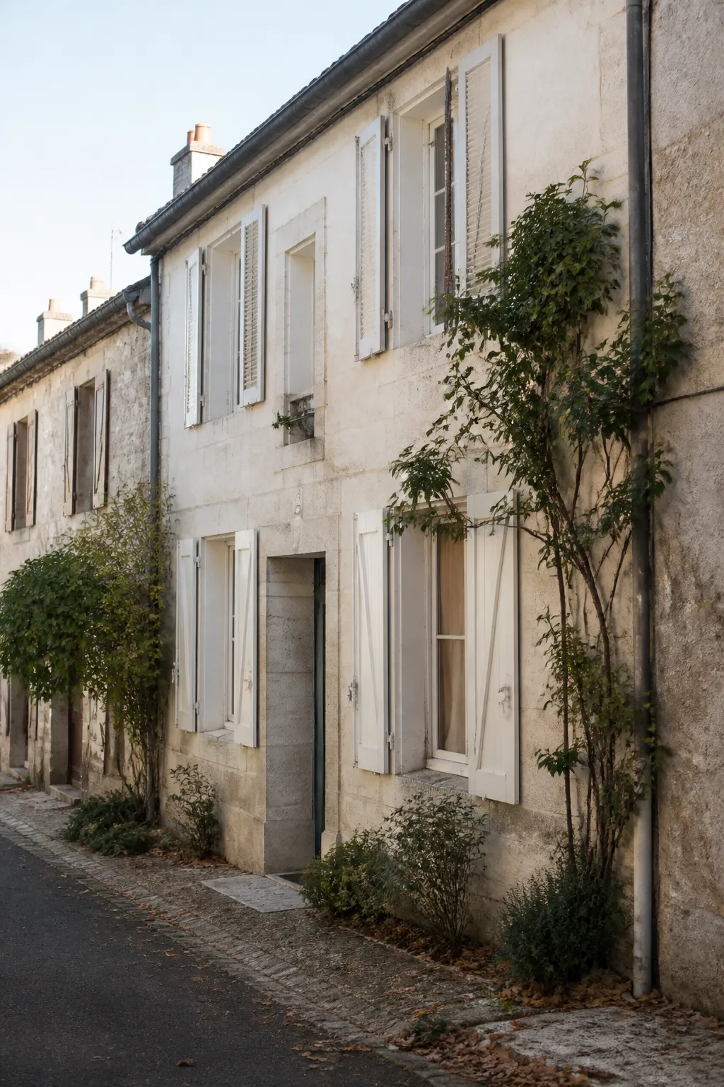 Maison de ville ancienne en pierre et enduit, expertise avant achat à Sens