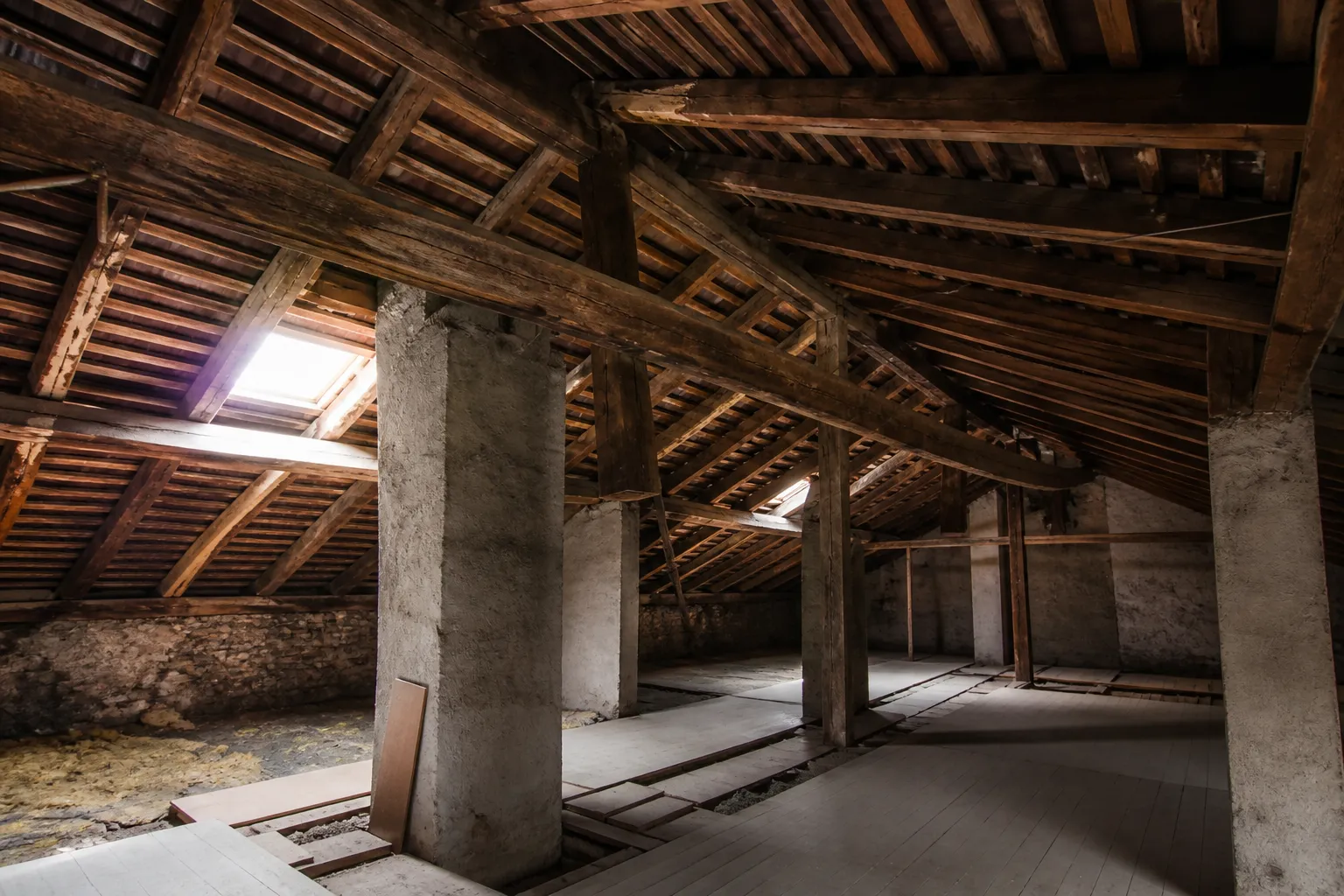 Toiture et combles communs